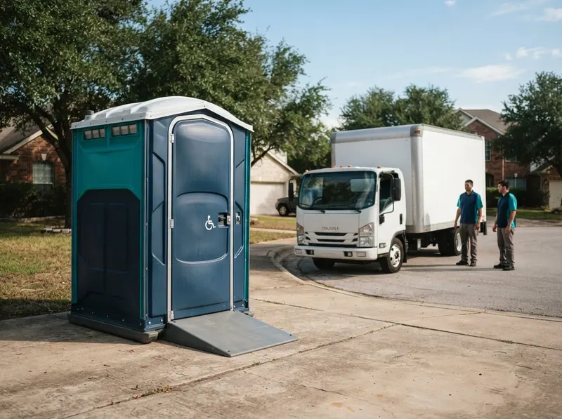 ADA Compliant Wheelchair Accessible Toilet in Round Rock, TX