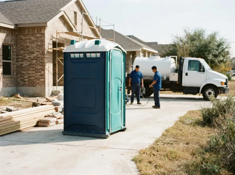 Commercial Construction Long-Term Restroom Service in Round Rock, TX