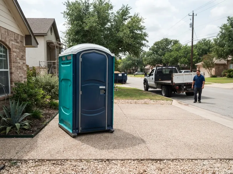 Standard Portable Restroom Rental in Round Rock, TX